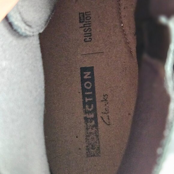 Clarks Collection | Tamitha Key Black Ankle Chukka Boots Size 7 - Picture 5 of 11